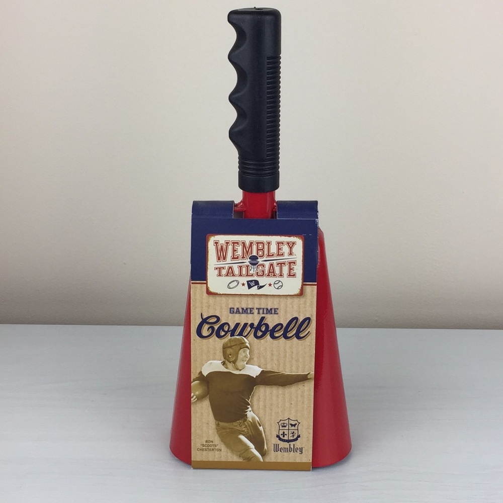 Wembley Tailgate - Red Game Time Cowbell